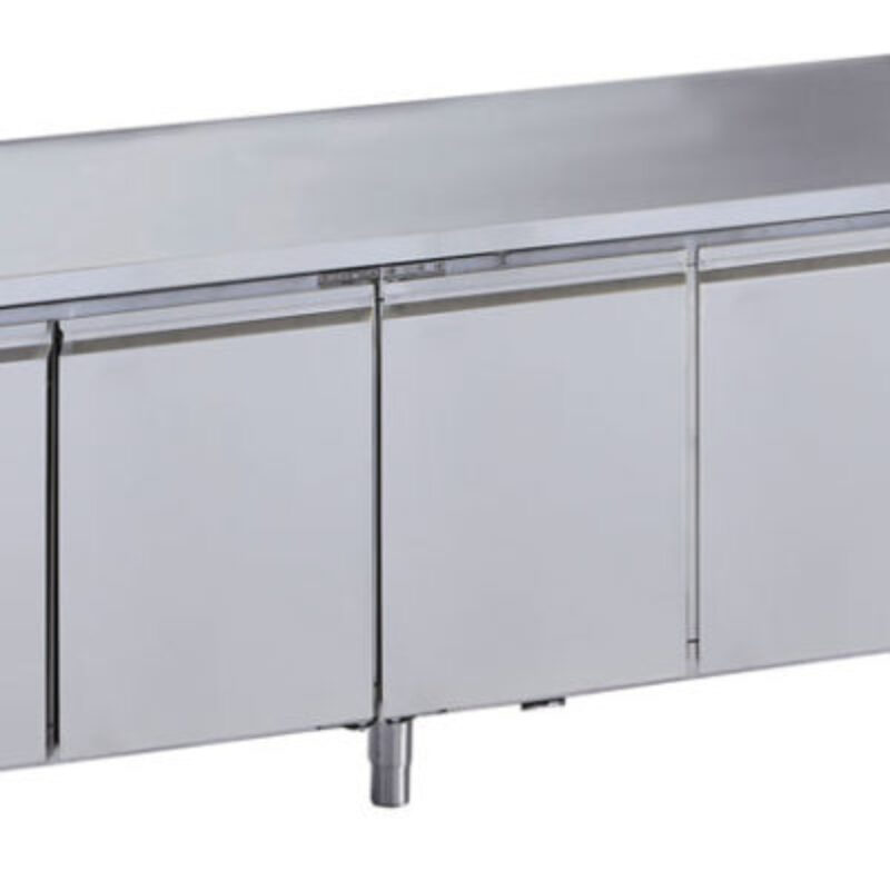 Rashladni stol, 4 vrata, 2230 x 700 x 860mmH, -2 °C /+8 °C, bez zaštite zida