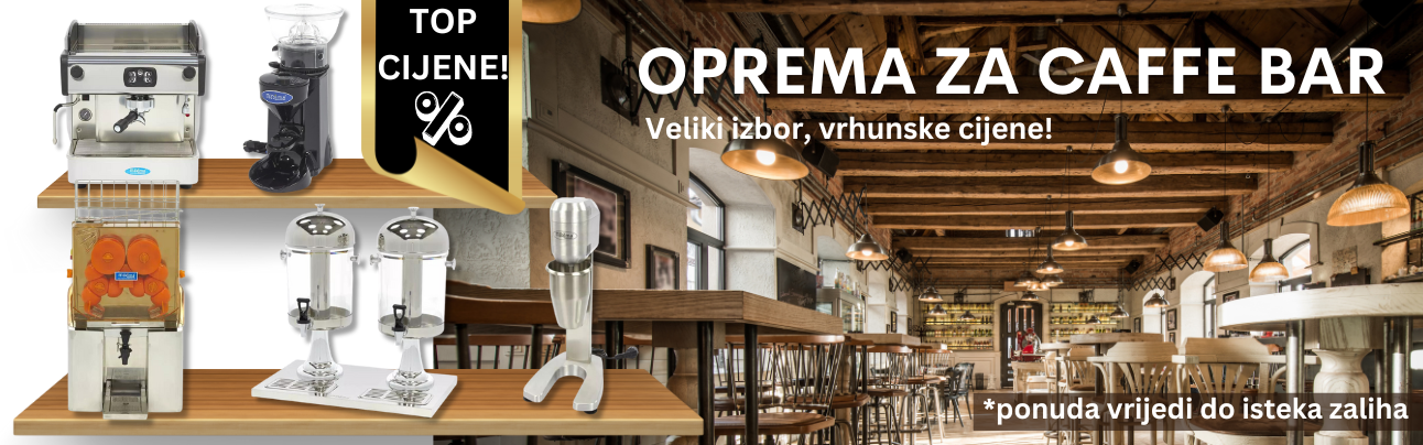 oprema za caffe bar